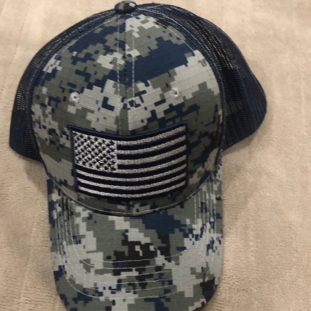 American flag hat